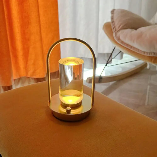 lampe portable cristal